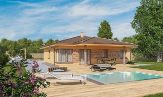 5-Zimmer-Bungalow. Top-Projekt des Jahres 2019.